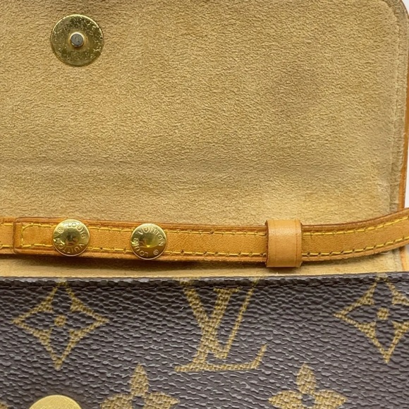 Auth Louis Vuitton Monogram Pochette Twin PM Shoulder Bag GUC - Picture 11 of 16